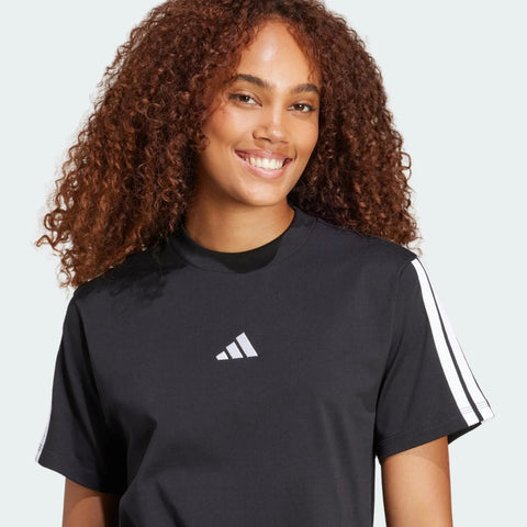 ADI Essentials 3 - Stripes Cotton T-Shirt - Smgarment's