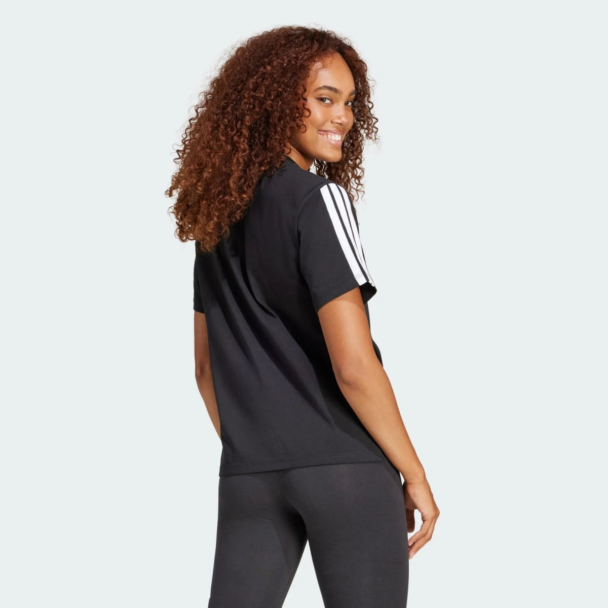 ADI Essentials 3 - Stripes Cotton T-Shirt - Smgarment's