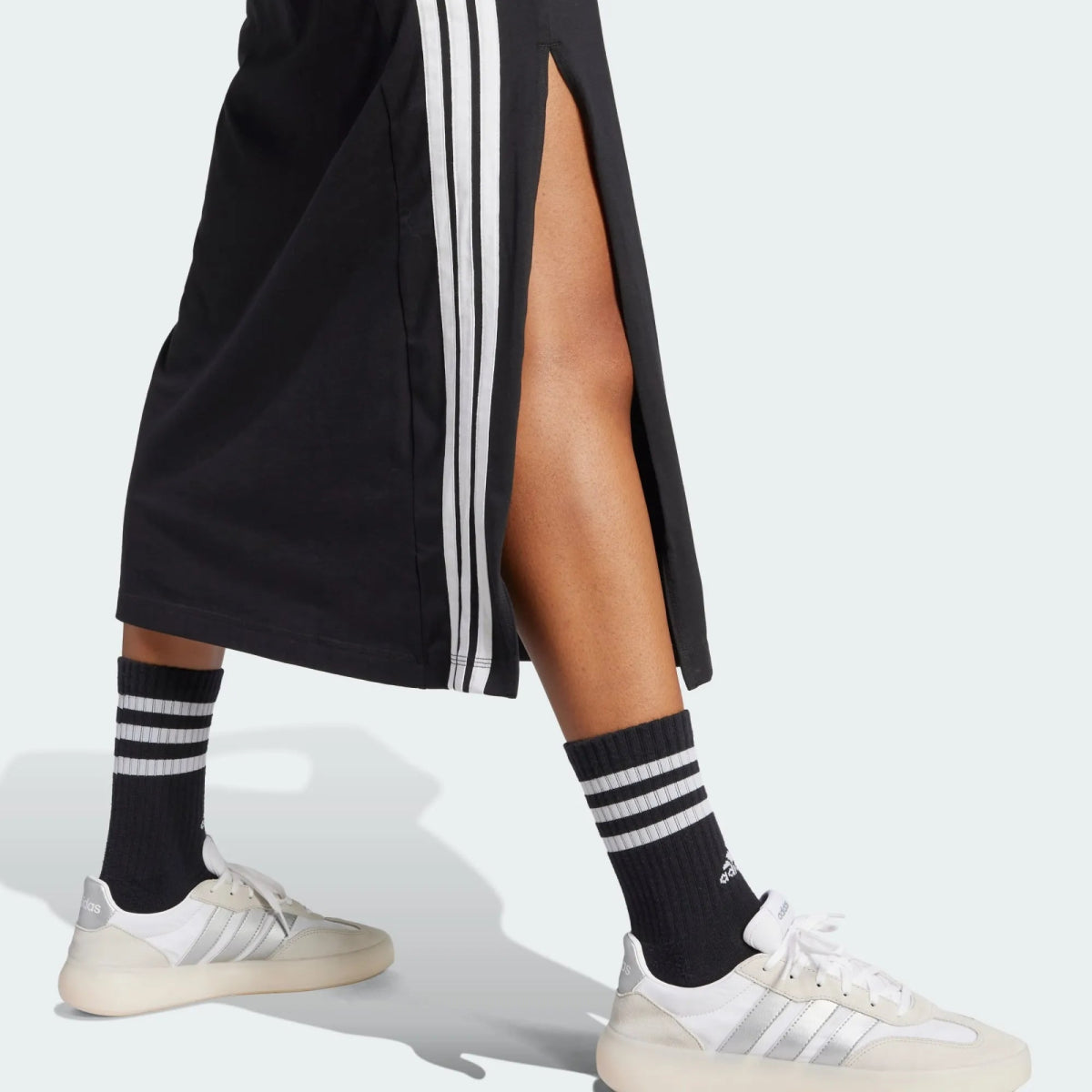 ADI Essentials 3 - Stripes Long Racerback Dress - Smgarment's