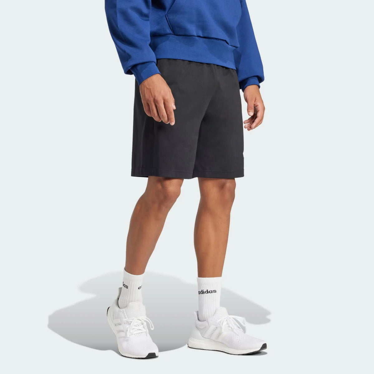 ADI Essentials Big Logo Single Jersey Shorts - Smgarment's