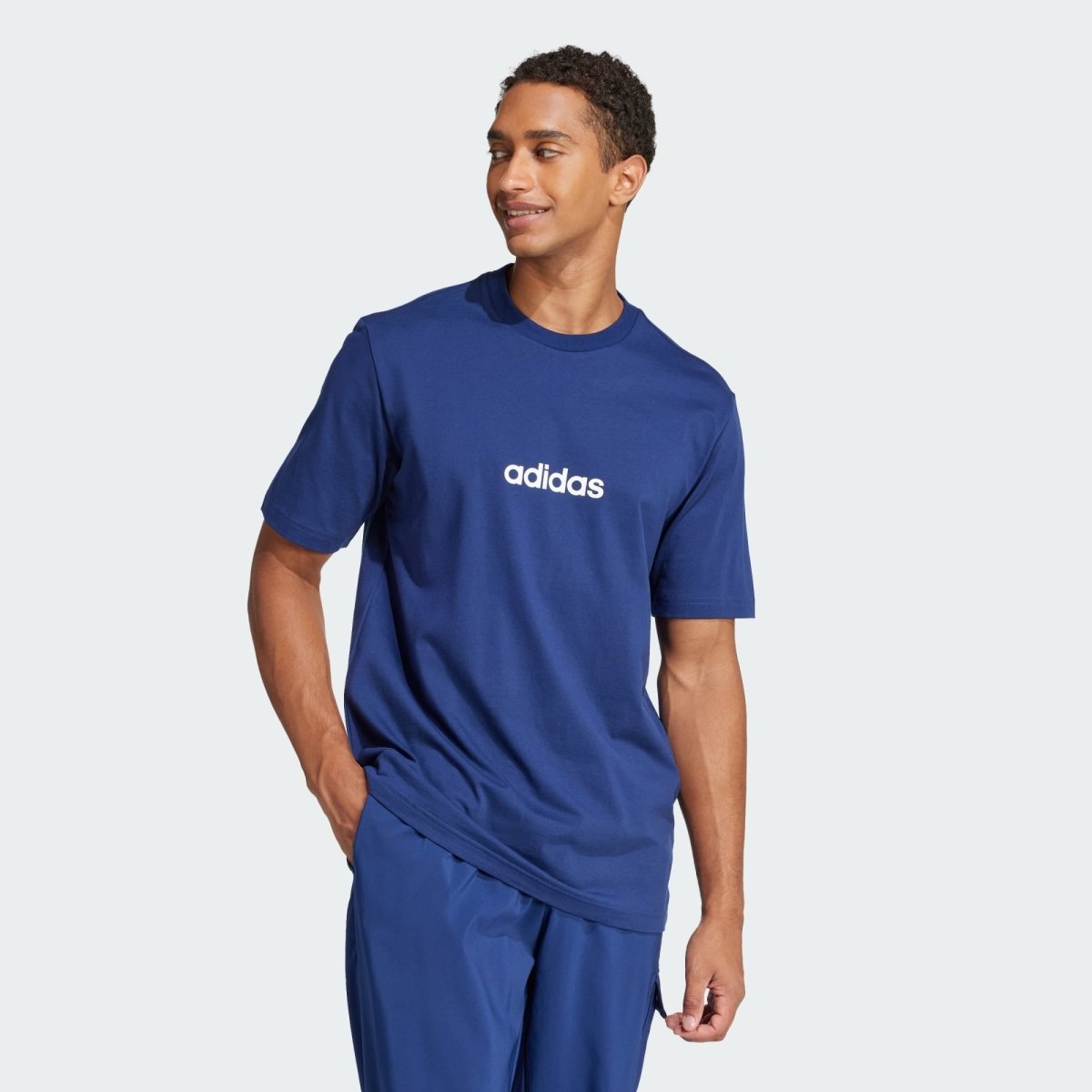 ADI Essentials Linear Single Jersey Men T-Shirt - Smgarment's