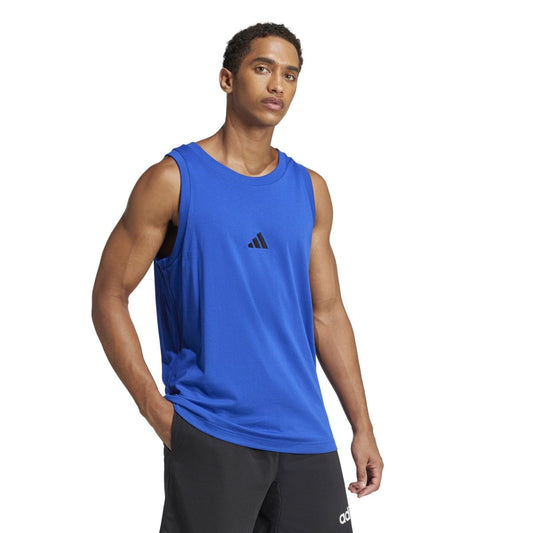 ADI Essentials Small Logo Basic Jersey Tank Top - Smgarment's