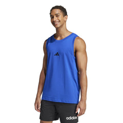 ADI Essentials Small Logo Basic Jersey Tank Top - Smgarment's