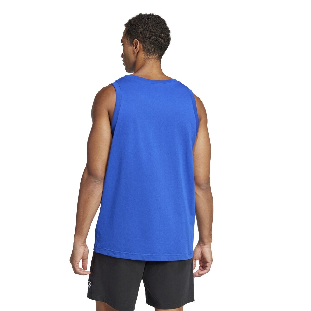 ADI Essentials Small Logo Basic Jersey Tank Top - Smgarment's