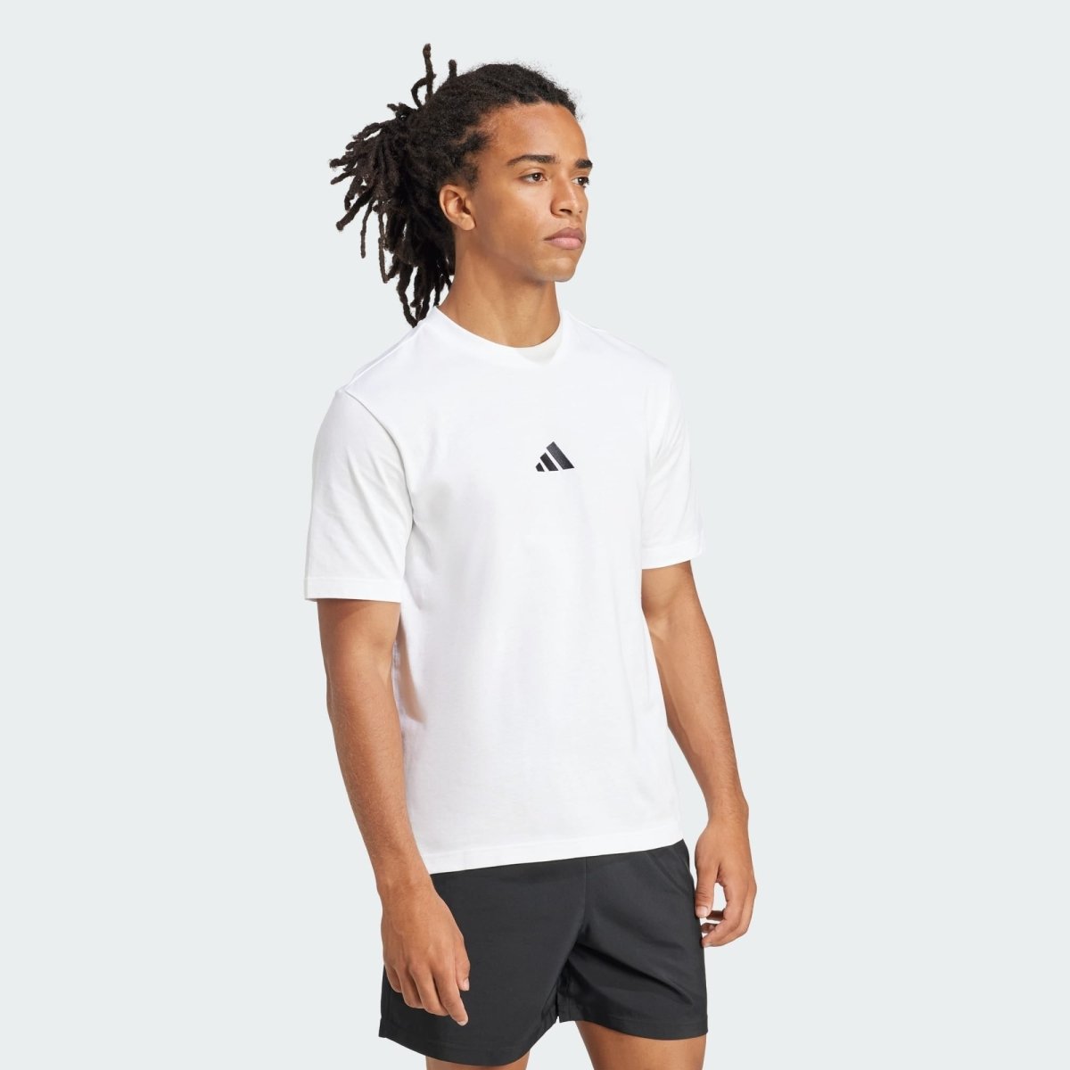 ADI Essentials Small Logo Single Jersey T-Shirt - Smgarment's