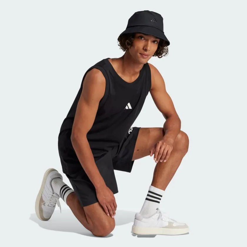 ADI Essentials Small Logo Tank Top - Smgarment's