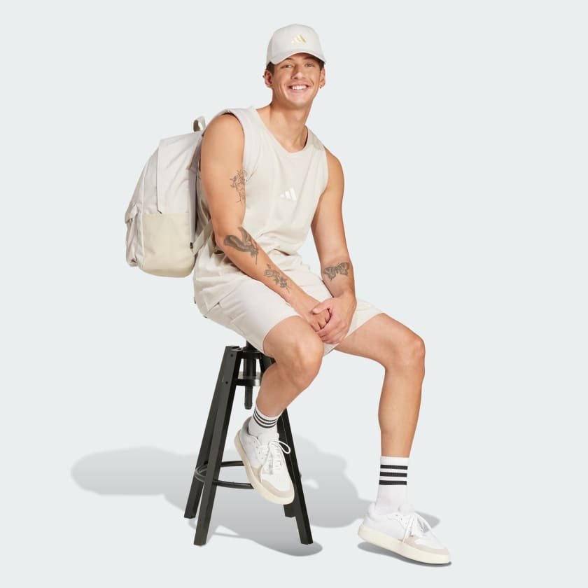 ADI Essentials Small Logo Tank Top - Smgarment's