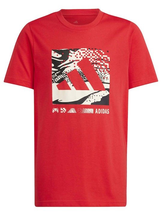 ADI Graphic Print T-shirt with Round Neck - Smgarment's