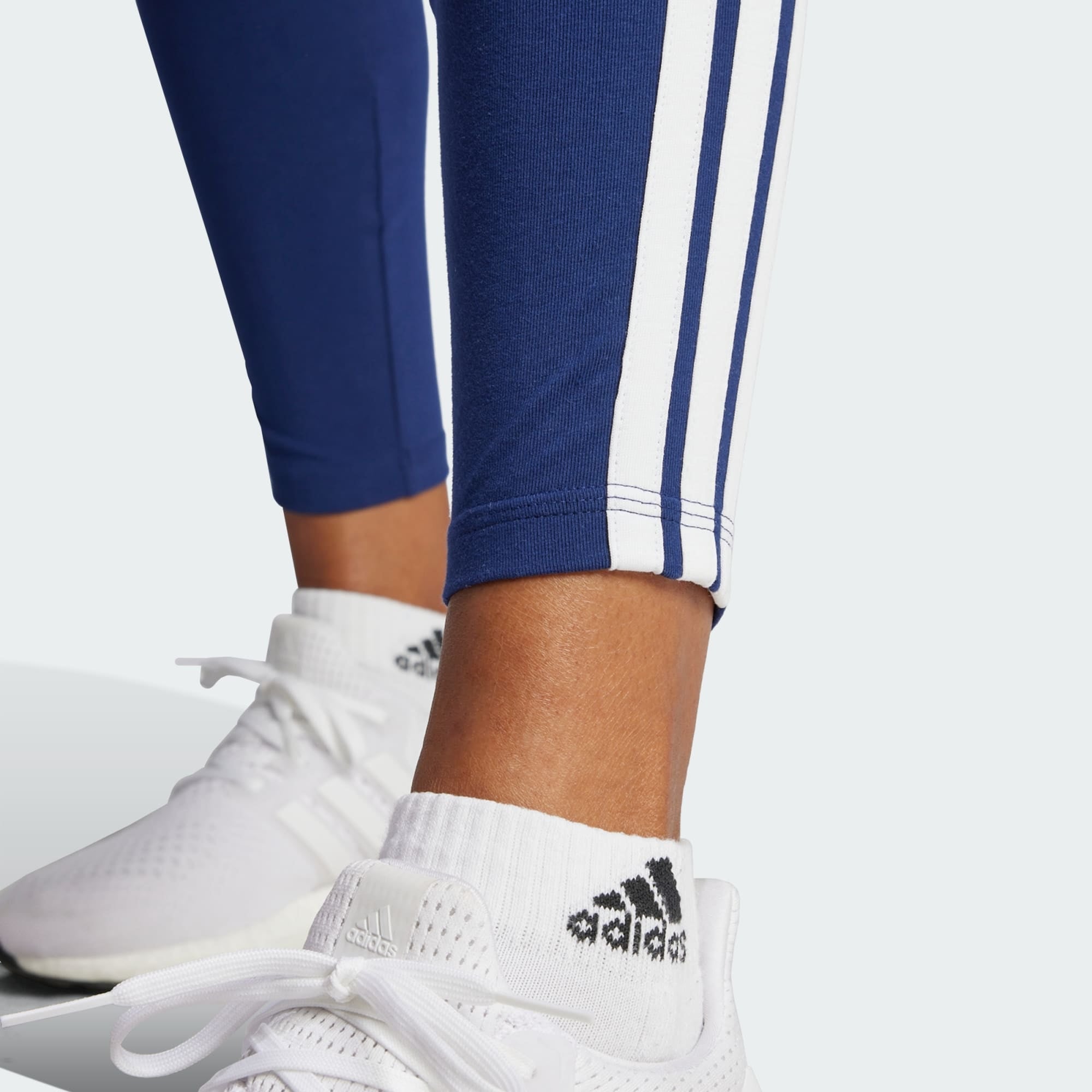 Adidas Essentials 3 - Stripes Cotton Leggings - Smgarment's