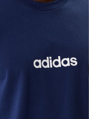 Men Essentials Linear Single Jersey Tee