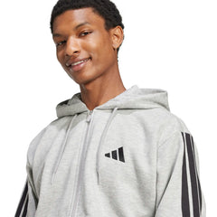 Women Essentials 3-Stripes Fleece Hoodie
