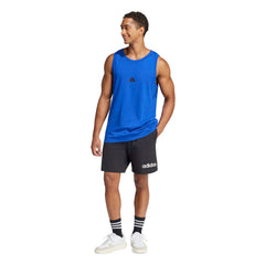 Men Basic Jersey Tank Top Essentials Small Logo