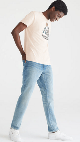 AEROPOSTALE Athletic Slim Medium Wash Jeans