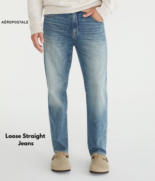 AEROPOSTALE Loose Straight Jean - Smgarment's