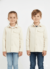 ALVARO A MORENO MANILA KIDS RAW OVERSHIRT - Smgarment's