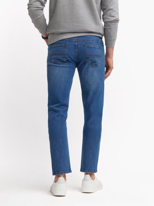 ALVARO MORENO STARK BLUE DENIM PANTS - Smgarment's