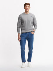 ALVARO MORENO STARK BLUE DENIM PANTS - Smgarment's