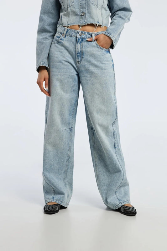 AMISU Wide Leg Jeans - Smgarment's