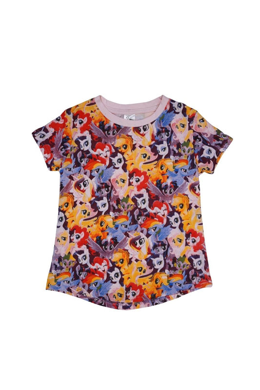 AMZ GIRLS CARTOONIC CHARACTER PRINTED T - SHIRT - Smgarment's