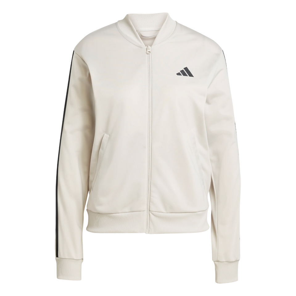 3 Stripes Essentials Tracksuit Beige Black Women
