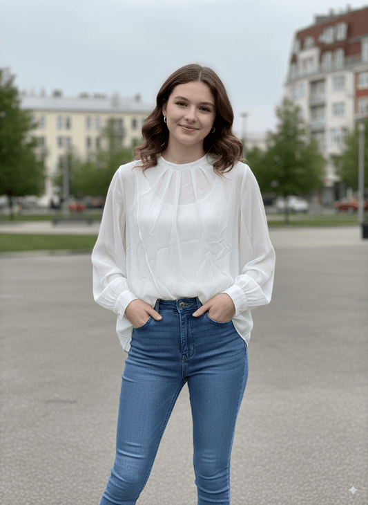 AURORA PLAIN WOMENS TOP (FREE SIZE) - Smgarment's