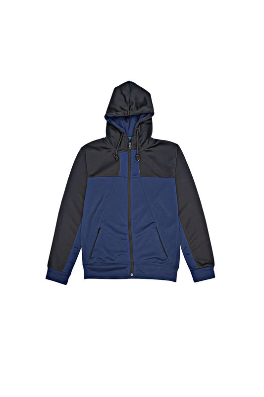AVIATOR Kids Two - Tone Full Zip Hoodie – Navy & Black - Smgarment's