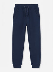 Boys' Casual Cotton Essential Jogger Pants – Navy Blue