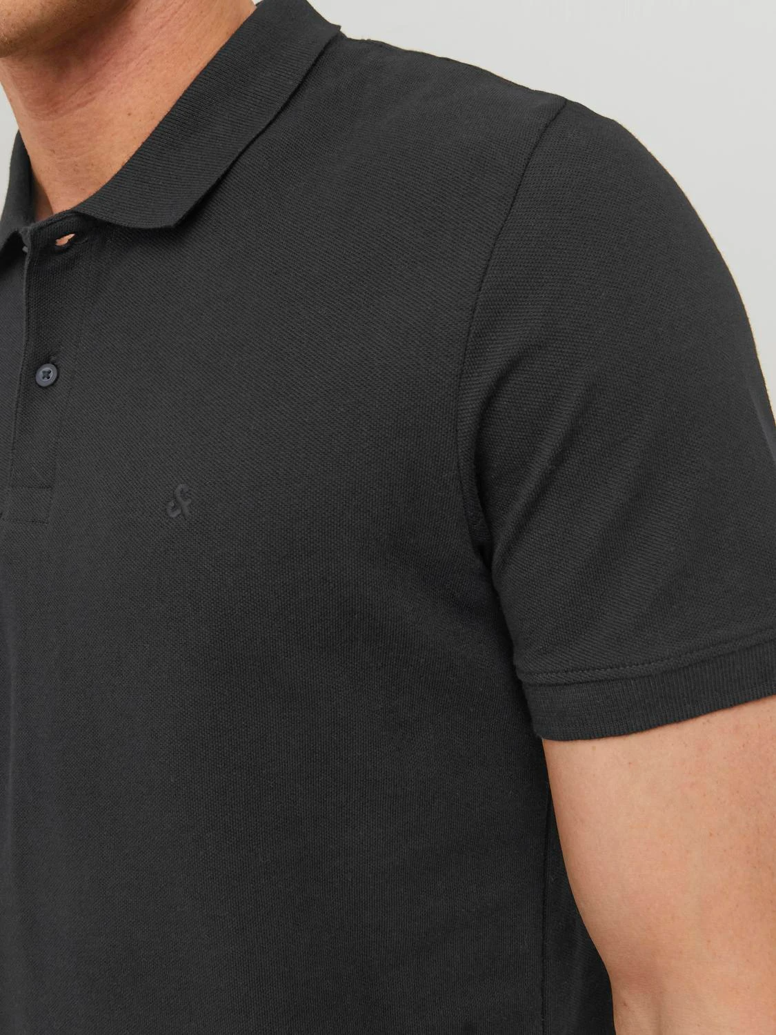 JACK & JONES Plain Shirt collar Polo
