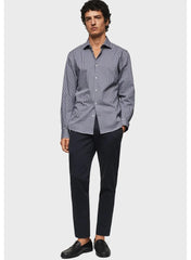 MNG Mens Checked Slim Shirt