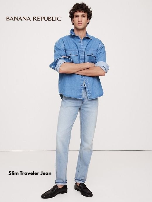 BANANA REPUBLIC Slim Traveler Jean - Smgarment's