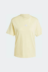 Women Essentials Women's Yellow T-Shirt 3-Stripes Cotton