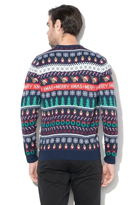 BLEND Christmas Themed Sweater - Smgarment's