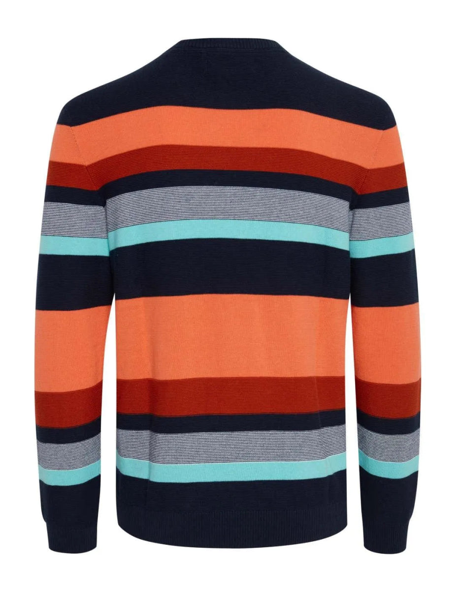 BLEND Multi Striped Jersey For Men - Smgarment's