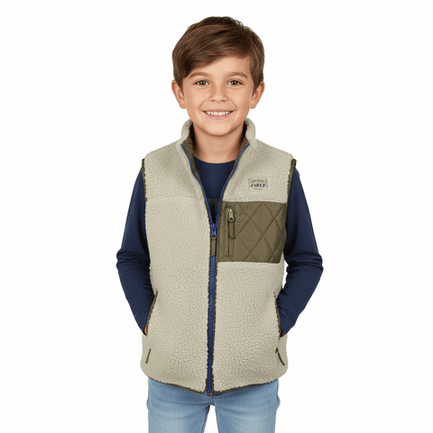 BLUE REBEL 2 in 1 Twill Jacket Sleeveless - Smgarment's