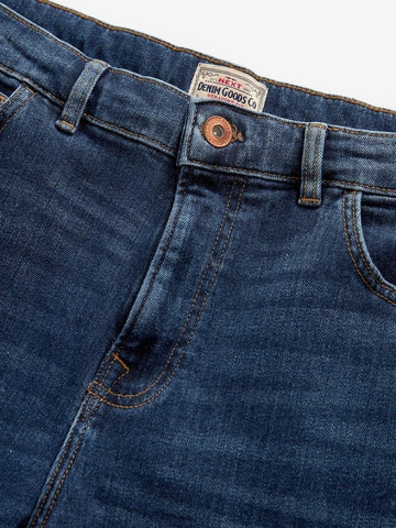 NXT Blue Straight Fit Vintage Stretch Authentic Jeans