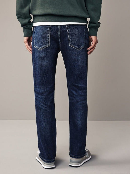 NXT Blue Straight Fit Vintage Stretch Authentic Jeans