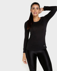 BODY WORK Long Sleeve T-Shirt (Black) - Smgarment's