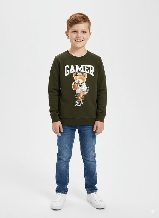 BOYS GAMER SWEAT SHIRT - Smgarment's