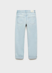 BOYS Straight jeans with turn - up - Smgarment's