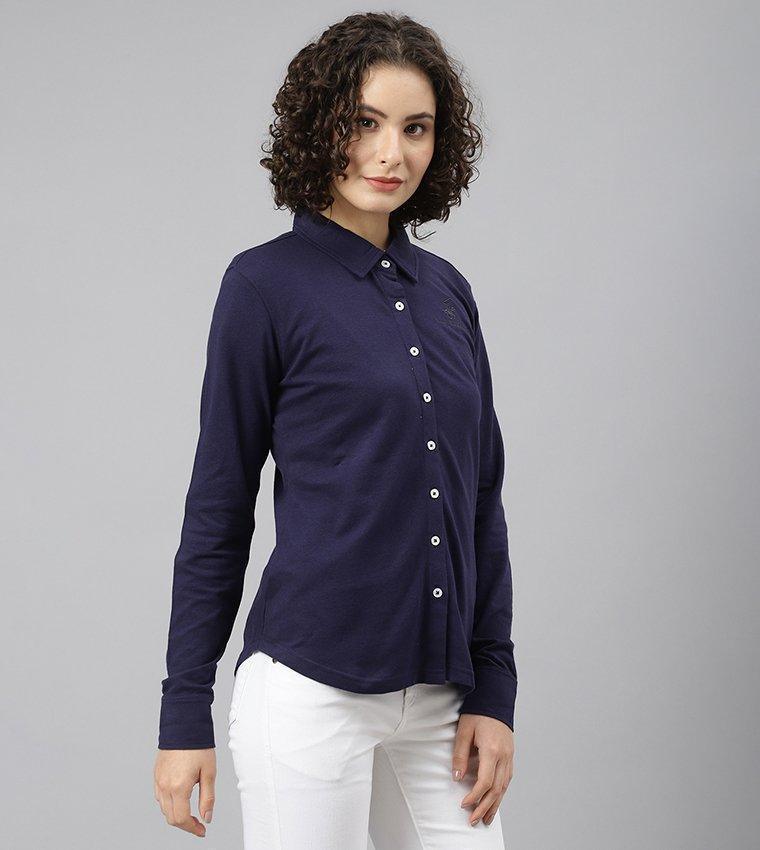 Embroidered casual shirt