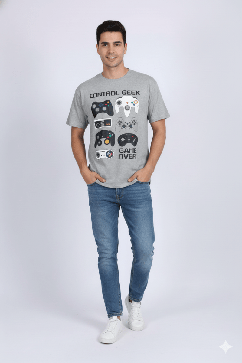 BS CONTROL GEEK PRINTED - Smgarment's