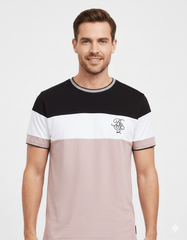 BS MEN COLOURBLOCKED T - SHIRT - Smgarment's