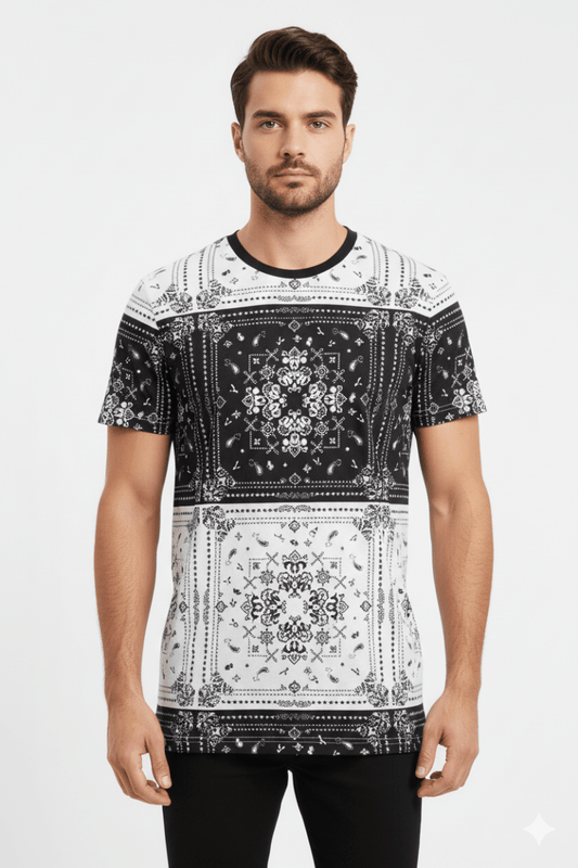BS Men's Printed T-shirt - Smgarment's