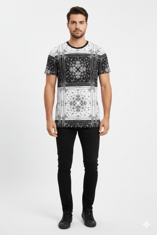 BS Men's Printed T-shirt - Smgarment's