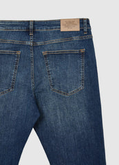 Calliope Skinny jeans Middle blue denim - Smgarment's
