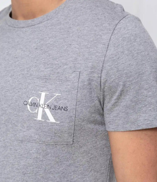 CALVIN KLEIN MEN COTTON T - SHIRT SHORT SLEEVES - Smgarment's