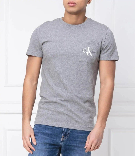 CALVIN KLEIN MEN COTTON T - SHIRT SHORT SLEEVES - Smgarment's