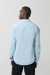 Men Cotton Sport Collar Shirt