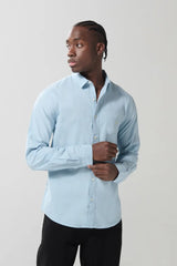 Men Cotton Sport Collar Shirt