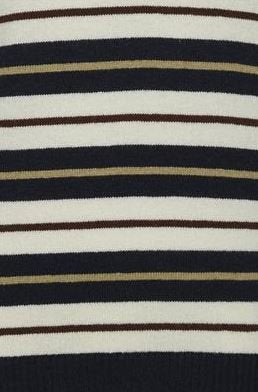 CASUAL FIRDAY Striped Wool Pullover - Smgarment's